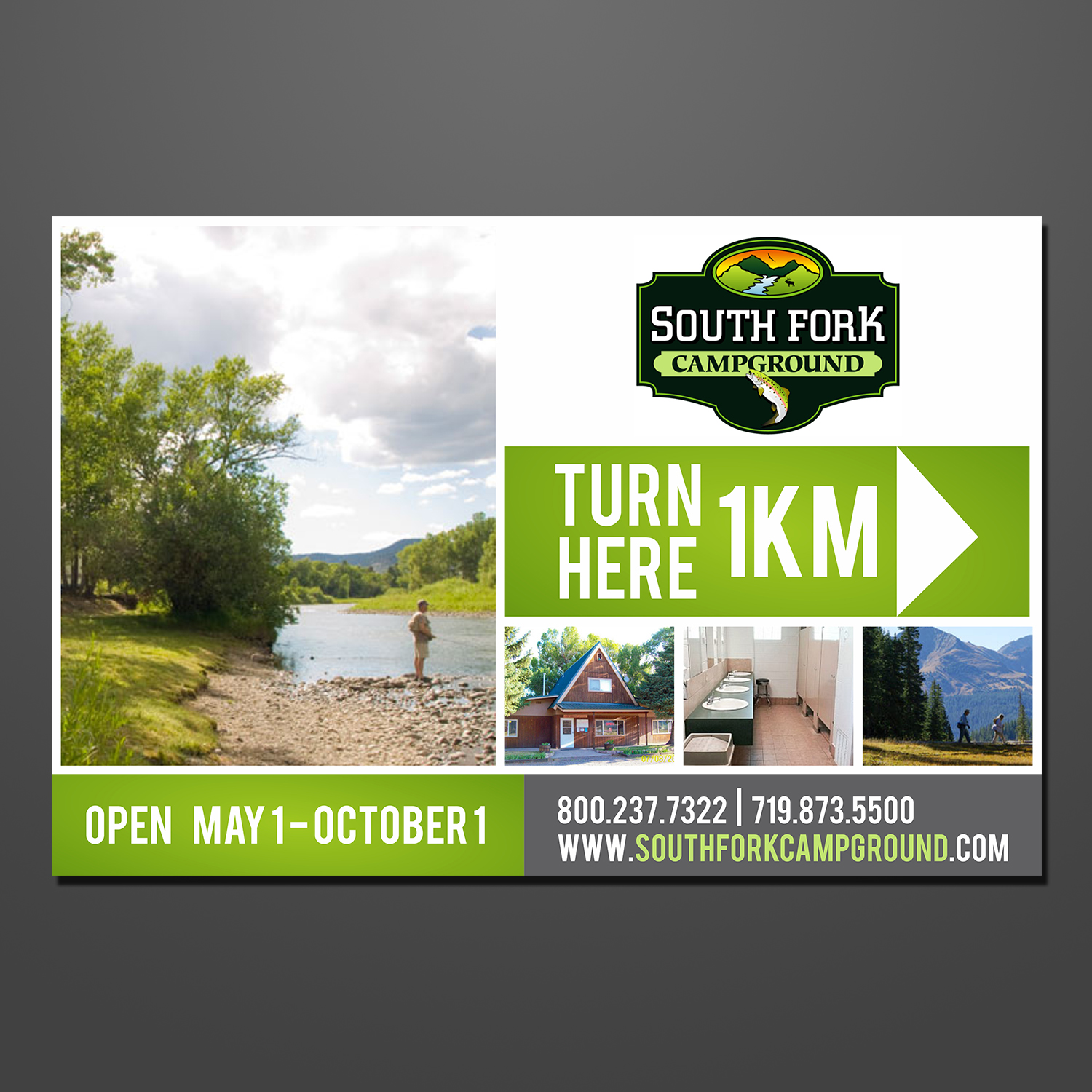 Billboard Design by aspiremedia for South Fork Enterprises Ltd Co. | Design #18880080