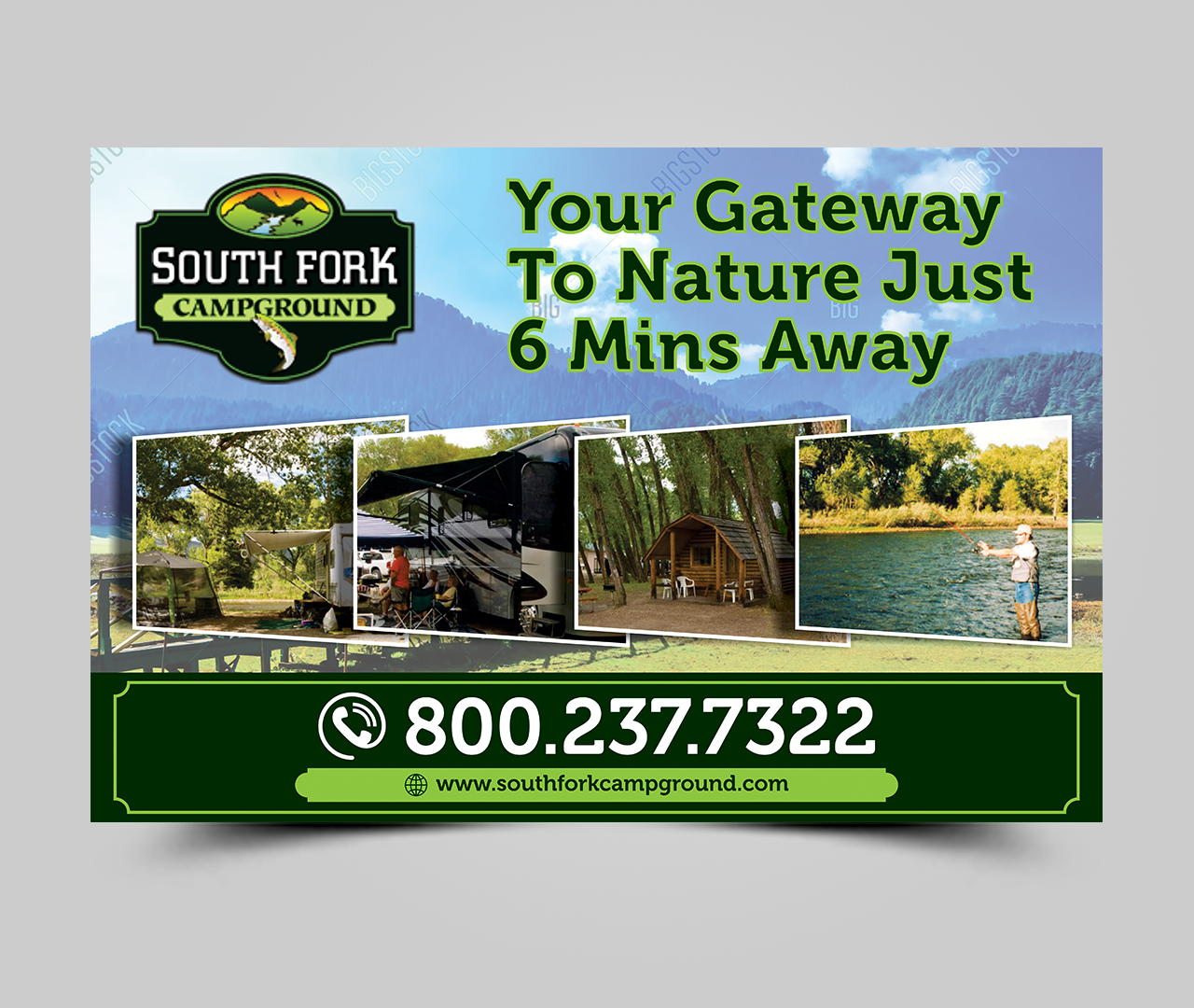 Billboard Design by ecorokerz for South Fork Enterprises Ltd Co. | Design #18865398