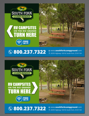 Diseño de Cartelera por ecorokerz para South Fork Enterprises Ltd Co. | Diseño #18913490