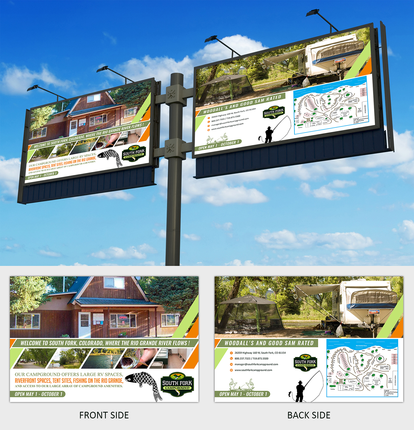 Billboard Design by SAI DESIGNS for South Fork Enterprises Ltd Co. | Design #18869009