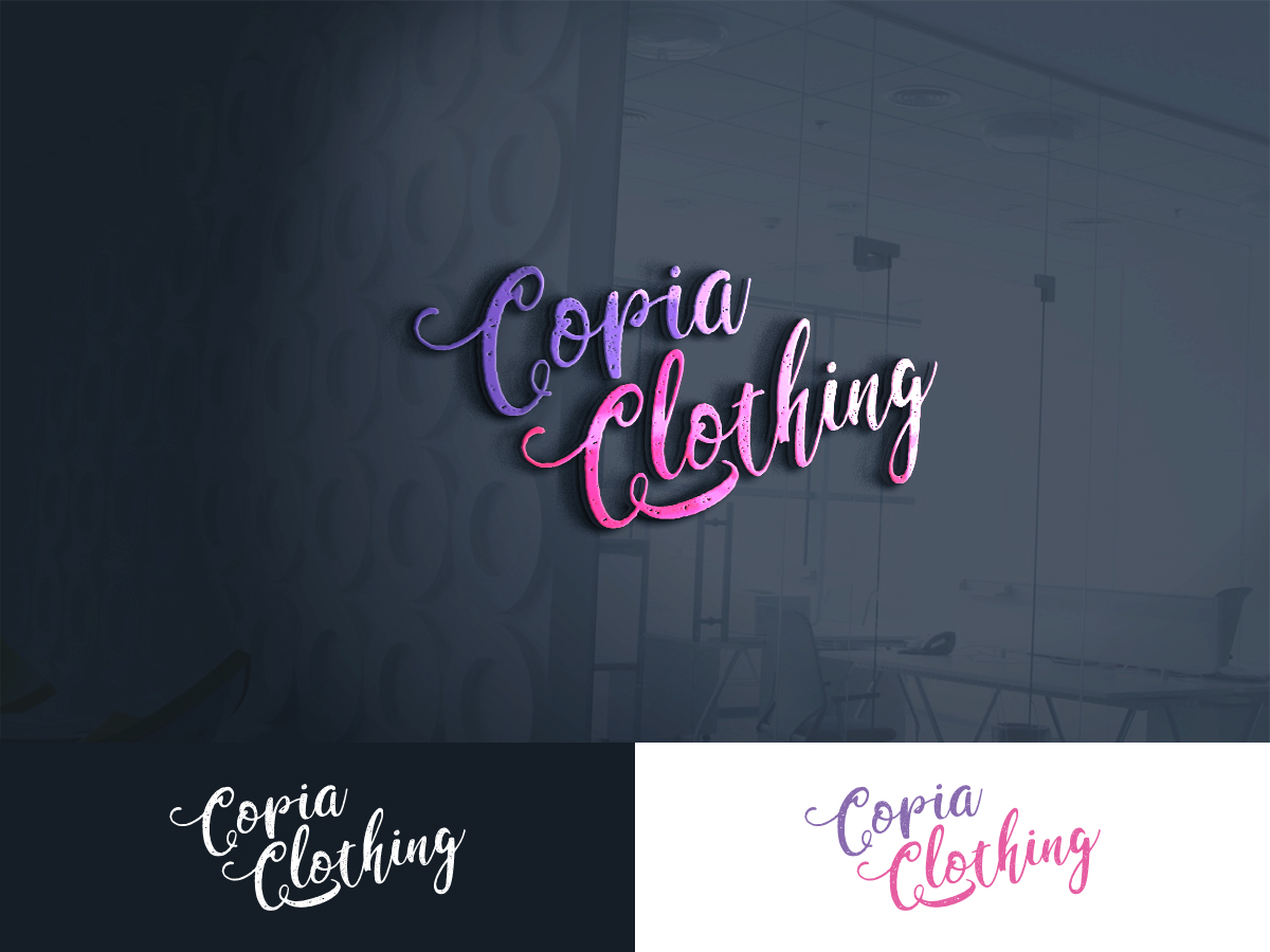Logo Design by DiLion for Copia Clothing | Design #18918983