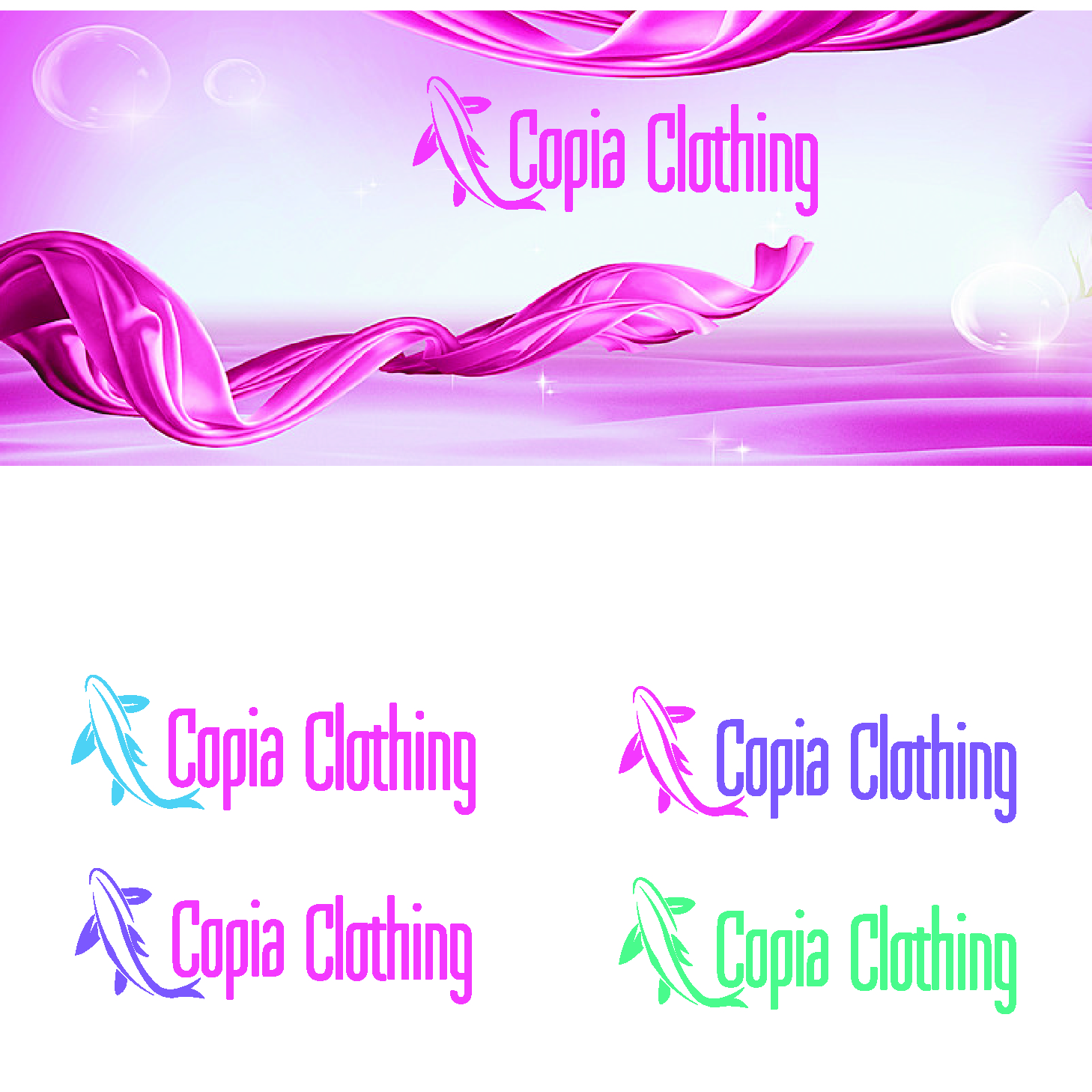 Logo Design by art  X for Copia Clothing | Design #18944571