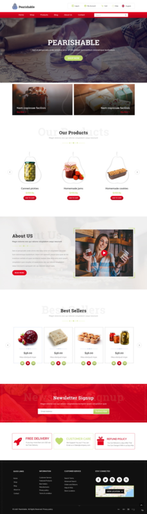 Web Design par pb pour ce projet | Design : #18878083