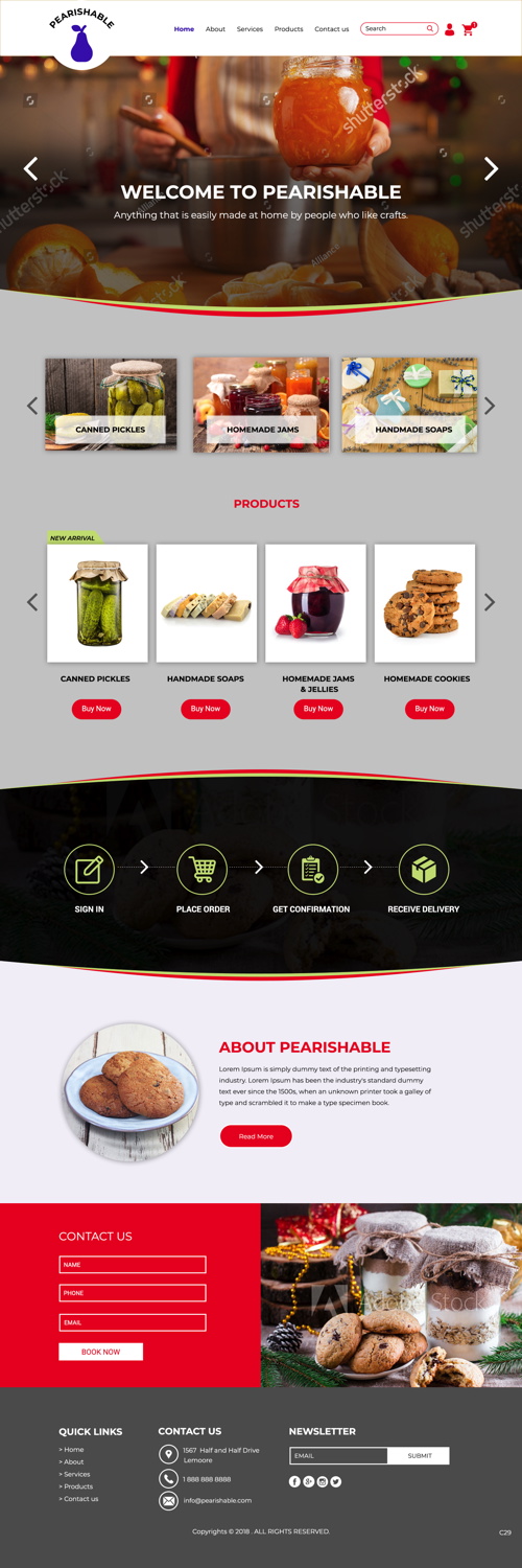 Web Design by pb for this project | Design #18878092