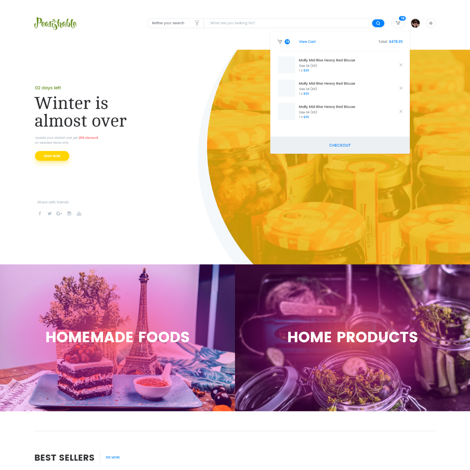 Web Design by Marc Ray for this project | Design #18920638