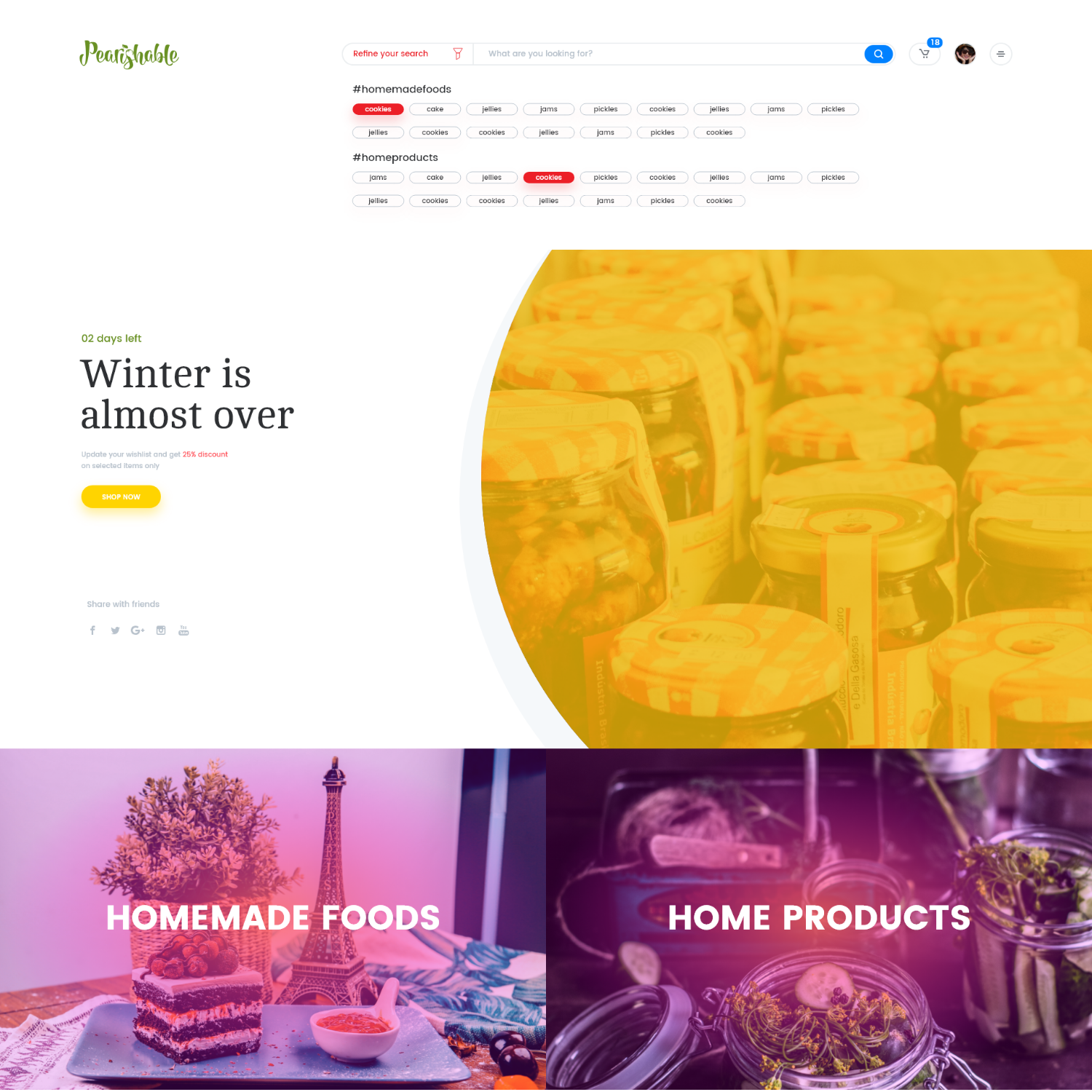 Web Design by Marc Ray for this project | Design #18920639