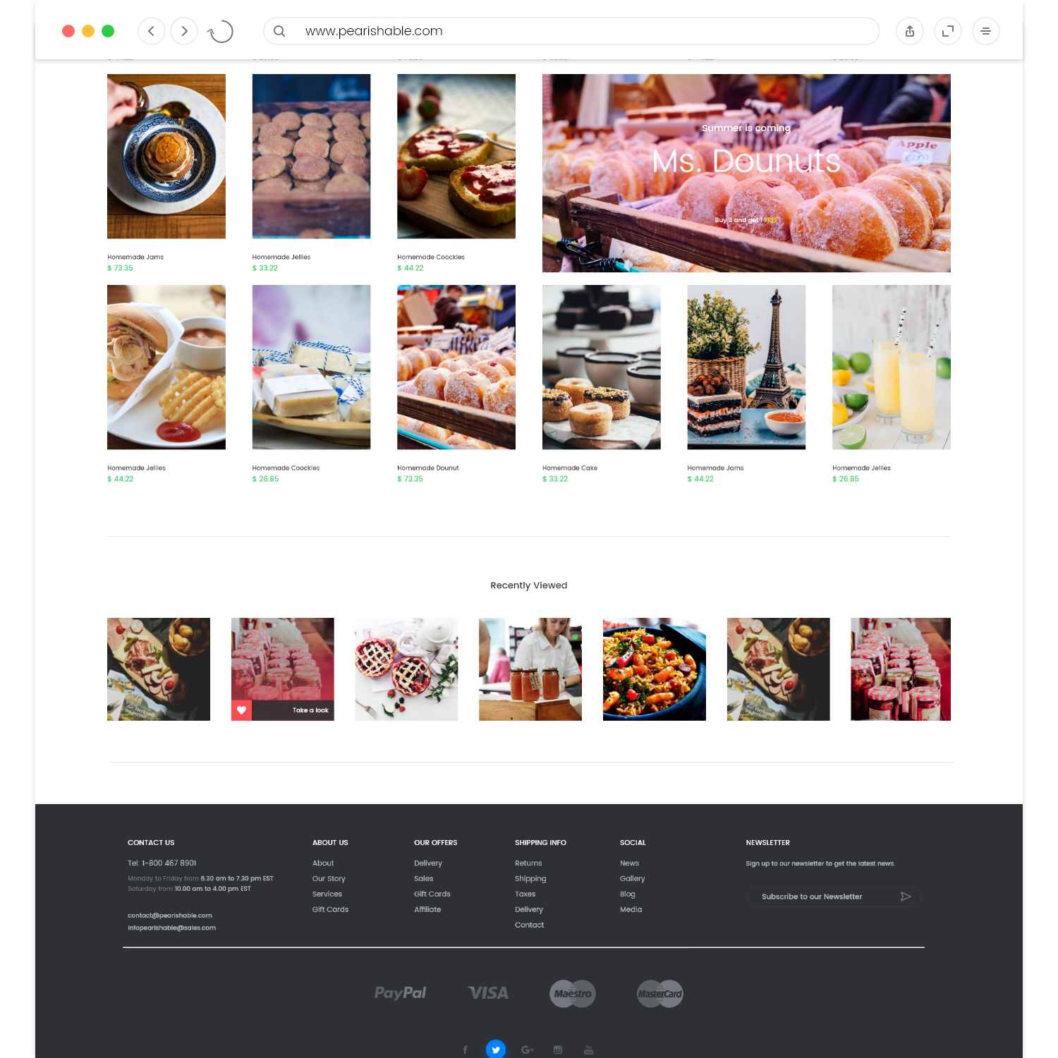 Web Design by Marc Ray for this project | Design #18921287
