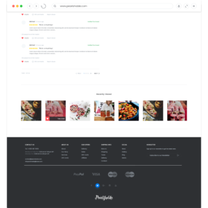 Beautiful e-comm site for 'roadside farmers stand' online! | Diseño Web por Marc Ray