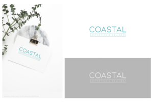 Coastal Aesthetics & Wellness  | Logo Design by DominicDesign
