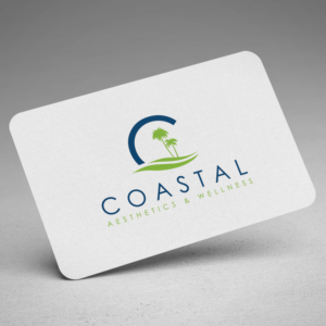 Coastal Aesthetics & Wellness  | Logo Design by sushsharma99