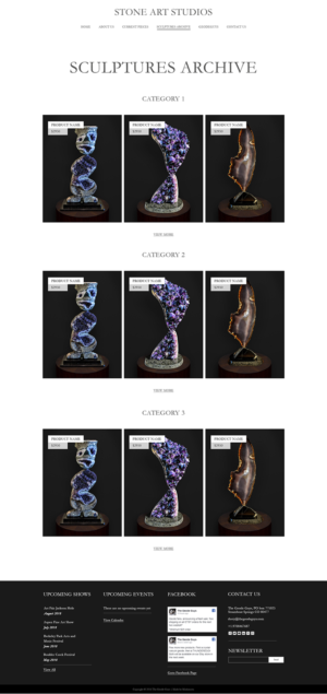 Web Design by Limecom for The Geode Guys | Design: #19997425