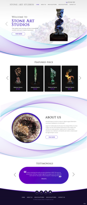 Diseño Web por pb para The Geode Guys | Diseño: #19987910