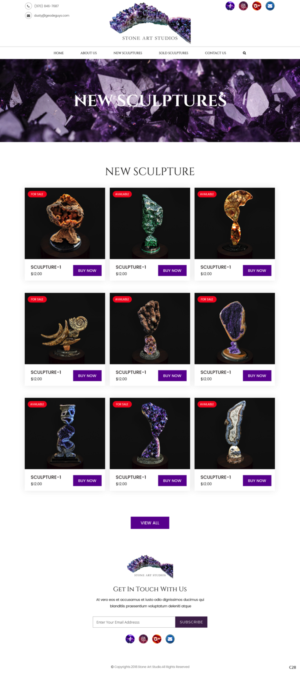 Diseño Web por pb para The Geode Guys | Diseño: #20074474