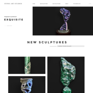 Diseño Web por DominicDesign para The Geode Guys | Diseño: #19986135