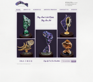 Diseño Web por HS Designs para The Geode Guys | Diseño: #20074234