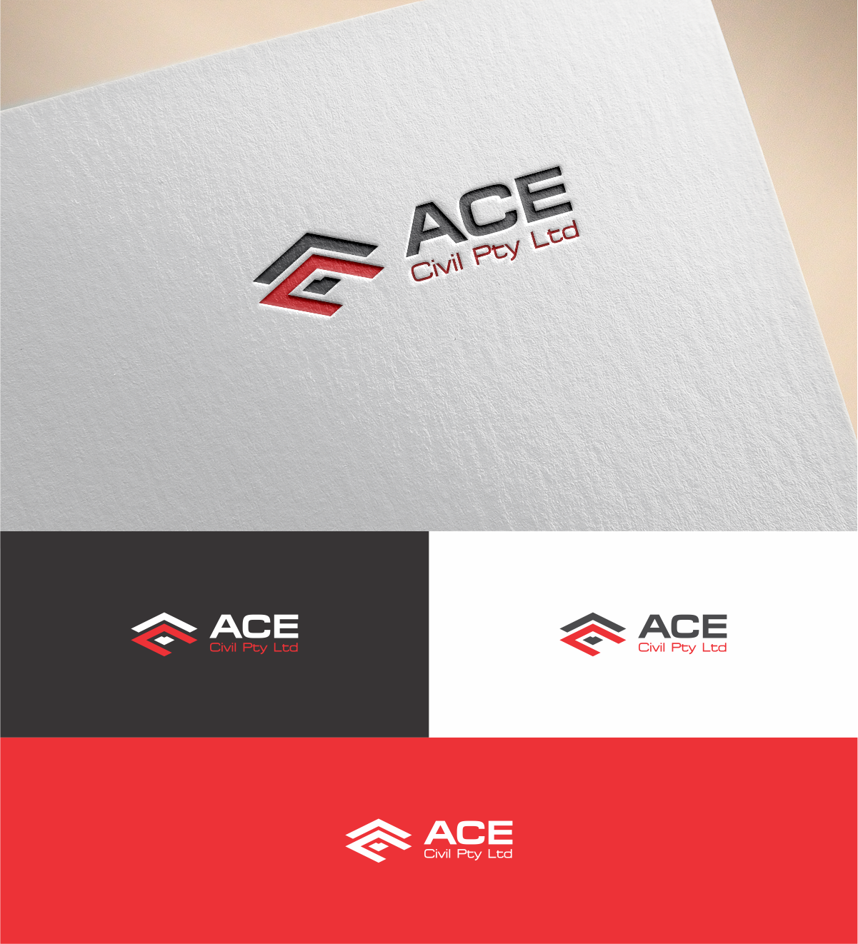 Logo-Design von MKR für ACE Civil Pty Ltd | Design #18873083