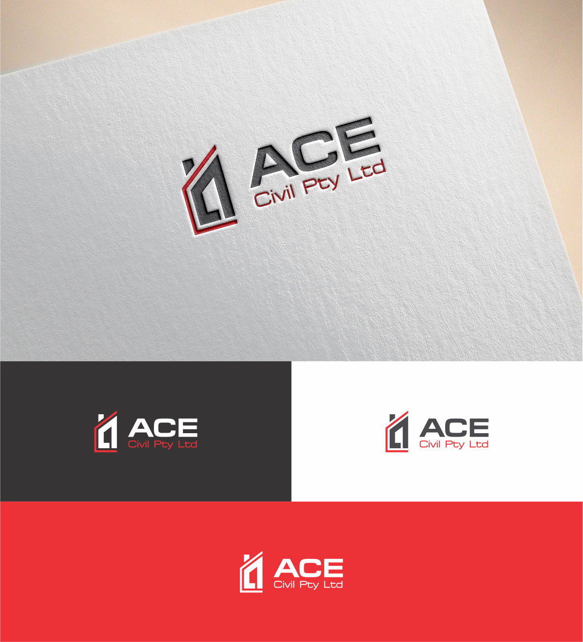 Logo-Design von MKR für ACE Civil Pty Ltd | Design #18873084
