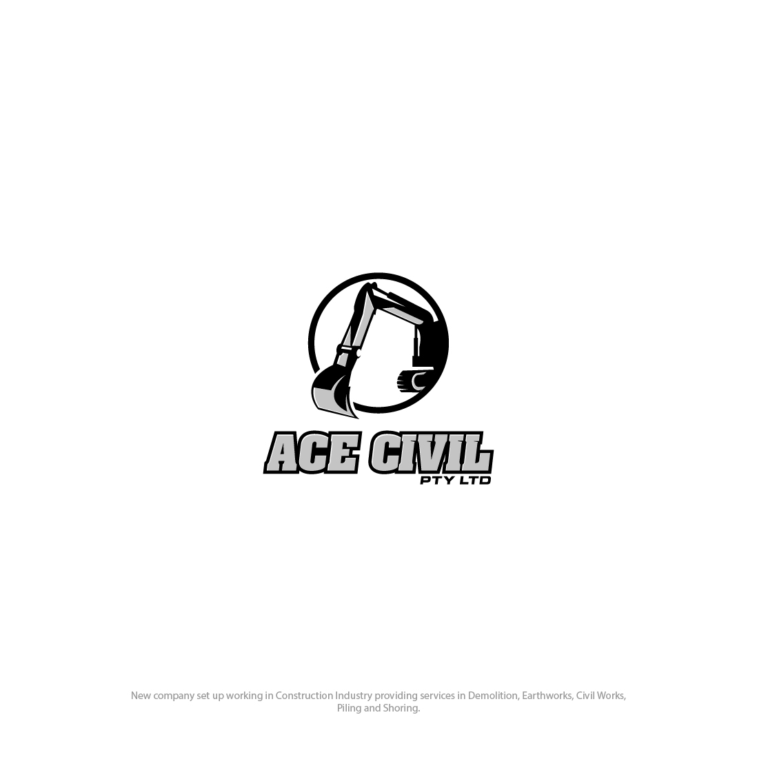Logo-Design von 4tech services für ACE Civil Pty Ltd | Design #19496651