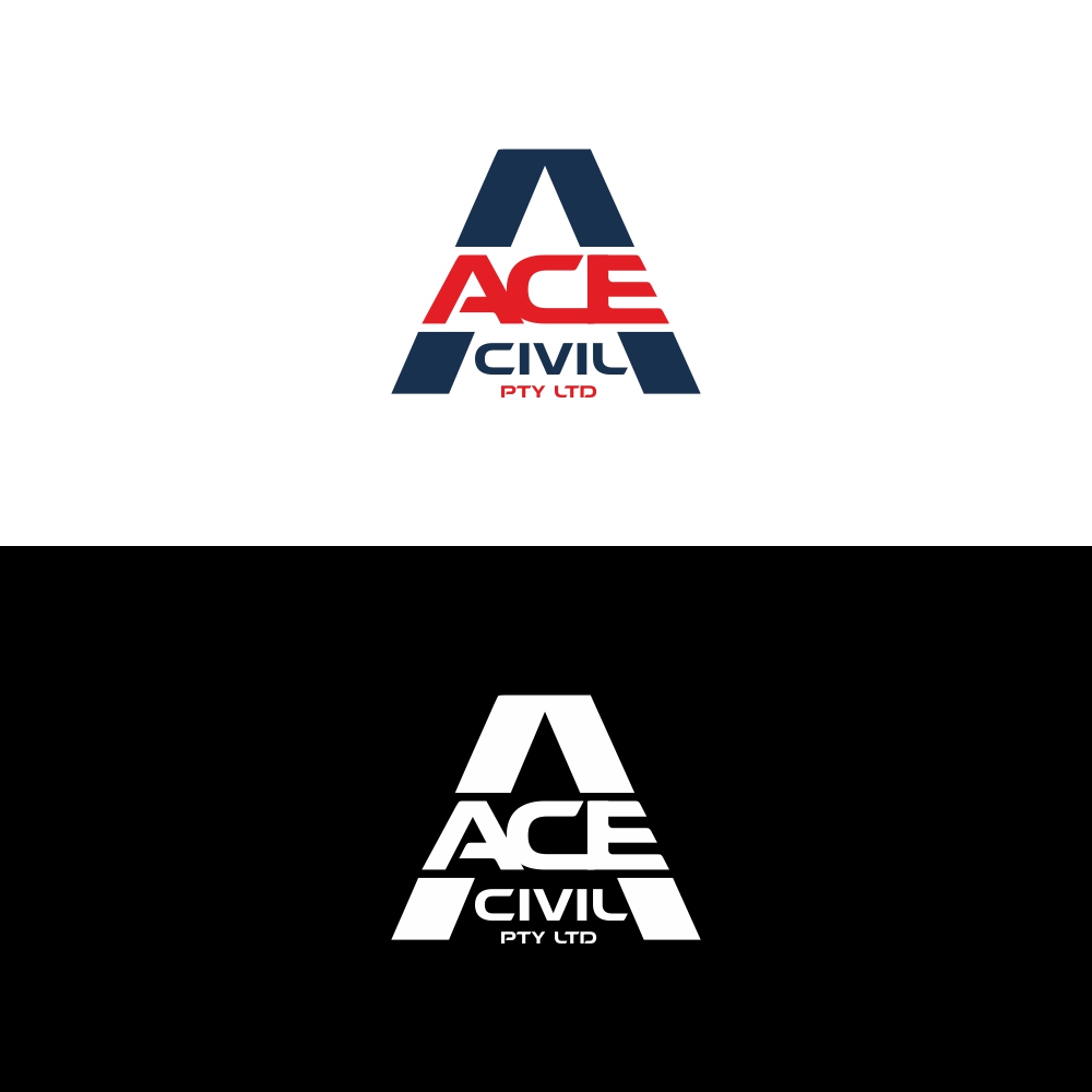 Logo Design by Basksh Designs for ACE Civil Pty Ltd | Design #18874330