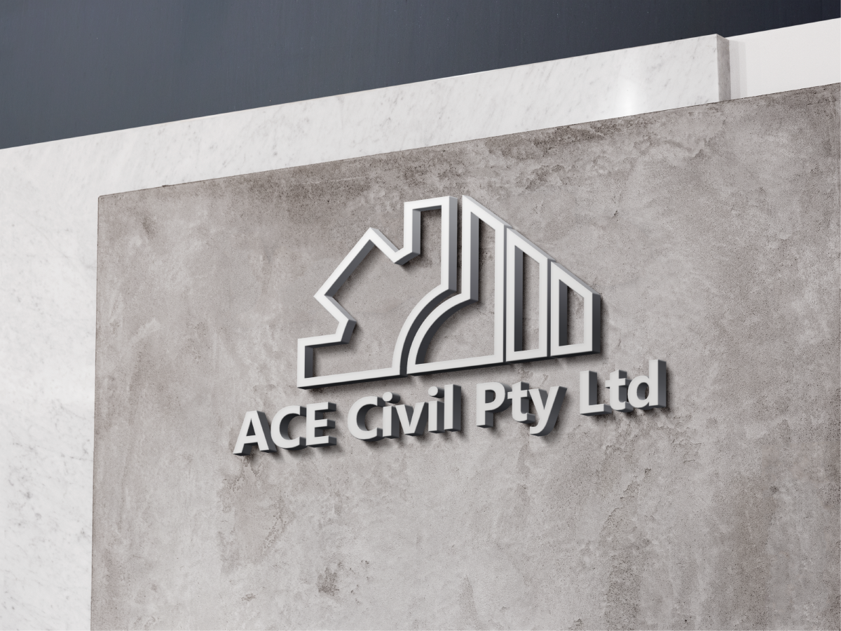 Logo Design by sadiqdesignerr 2 for ACE Civil Pty Ltd | Design #20584691