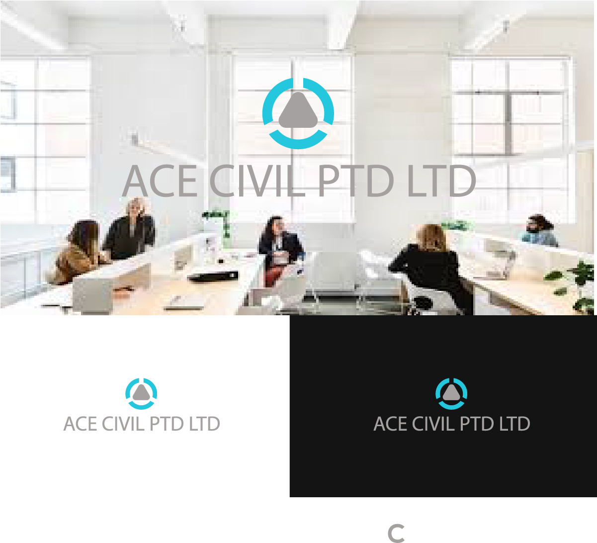 Logo Design by RYANCONDAT for ACE Civil Pty Ltd | Design #20586567