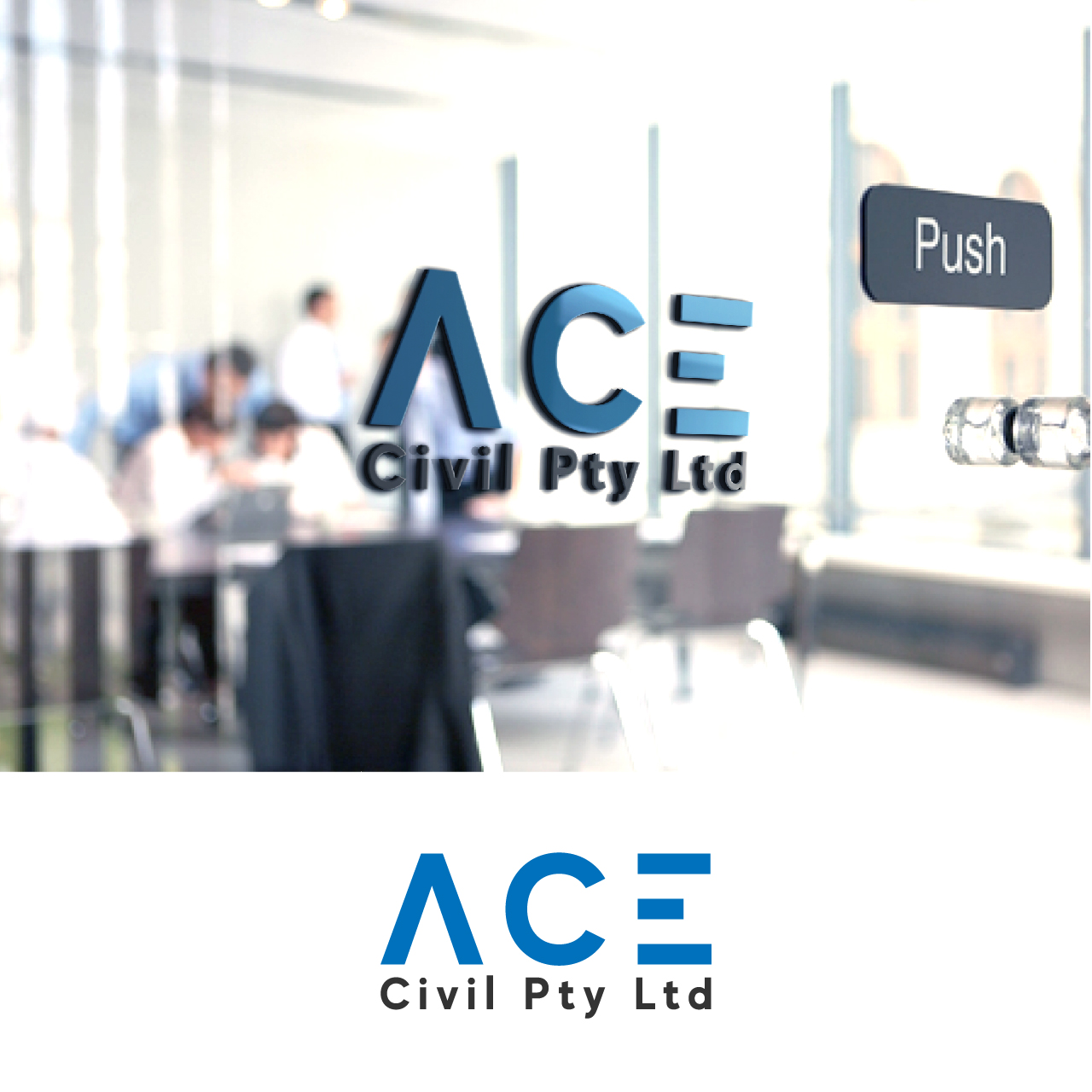 Logo Design by VinVick Design for ACE Civil Pty Ltd | Design #20604930