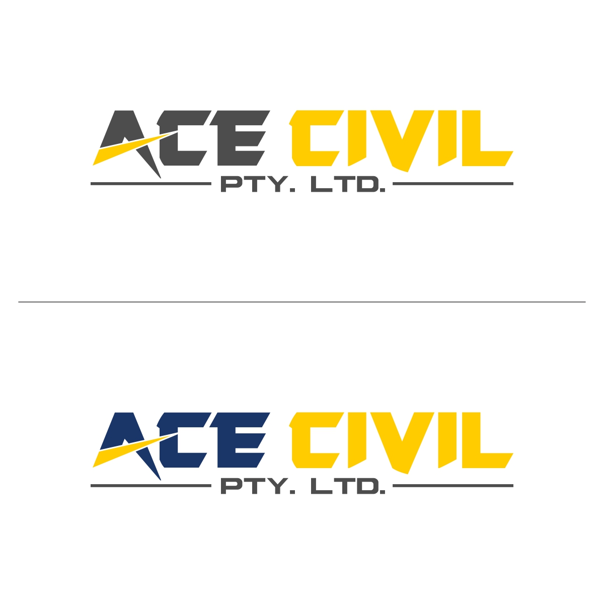 Logo Design by Nelson Brai for ACE Civil Pty Ltd | Design #20615596