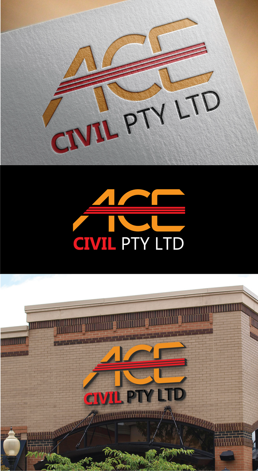 Logo Design by leehieudesign for ACE Civil Pty Ltd | Design #20606651