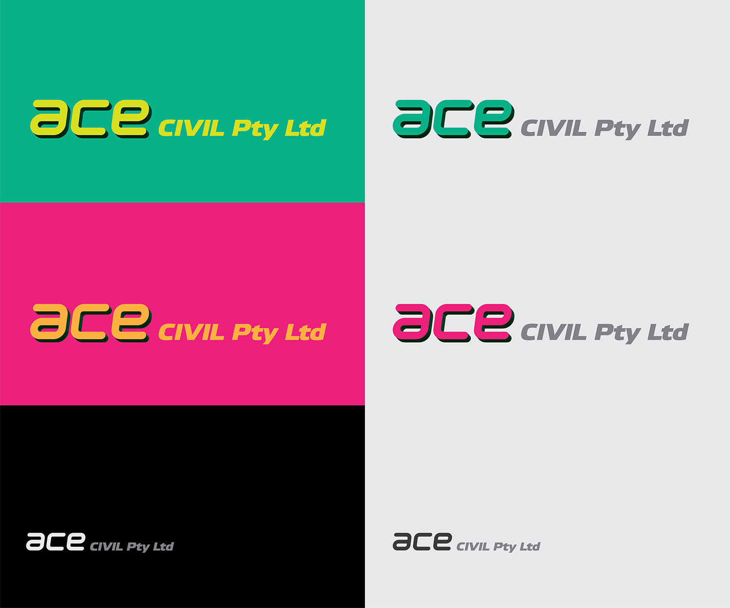 Logo Design by Navodaya for ACE Civil Pty Ltd | Design #20616448