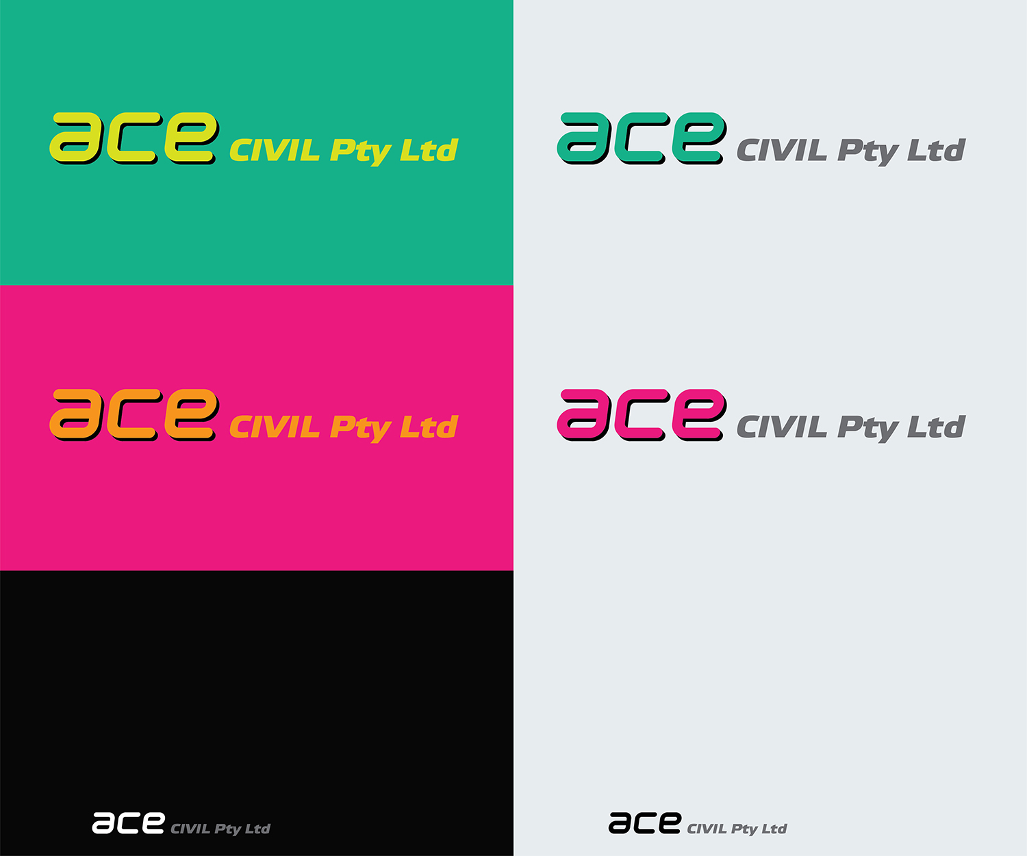 Logo Design by Navodaya for ACE Civil Pty Ltd | Design #20616878