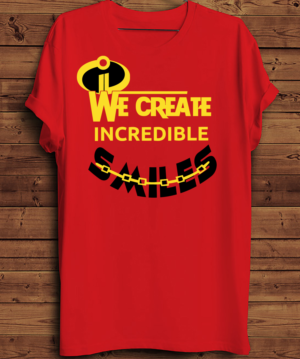 Incredibles 2 T-shirt design with logo and a smile (DEADLINE JUNE 12th) | T-shirt Design by creative gravity