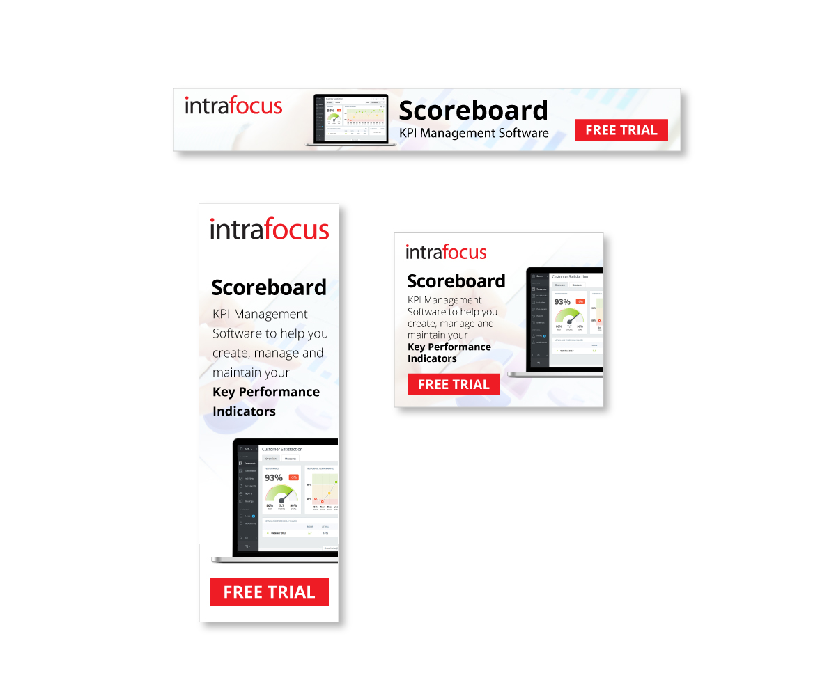 Banner Ad Design by Ivelina Tsvetkova for Intrafocus Limited | Design #18864742