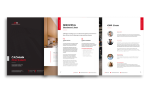 Cadman Real Estate Management Consulting  | Brochure Design by Daniel James