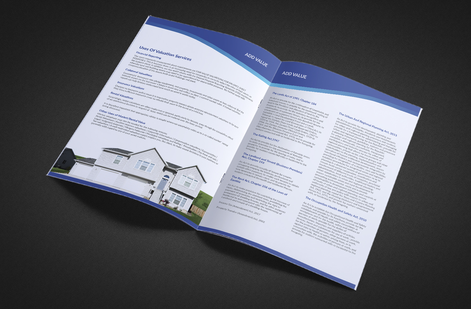 Brochure Design by Deziners Zone for Cadman Real Estate Management Consulting | Design #18894977