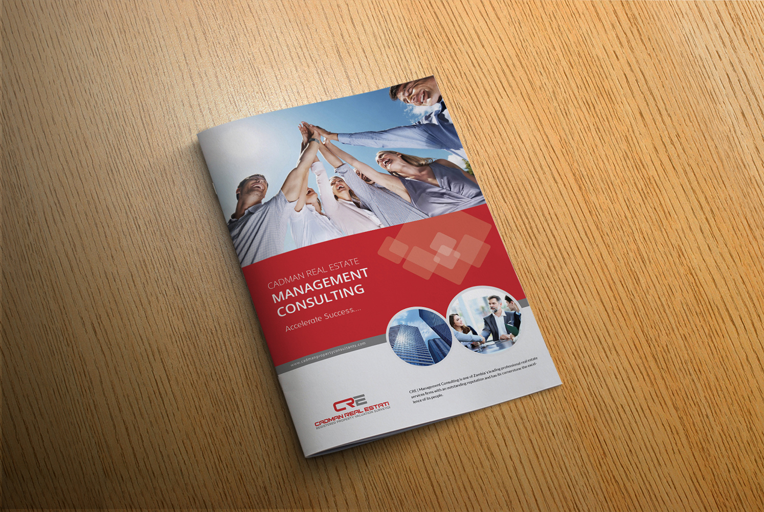 Brochure Design by iTech Graphics for Cadman Real Estate Management Consulting | Design #18896533
