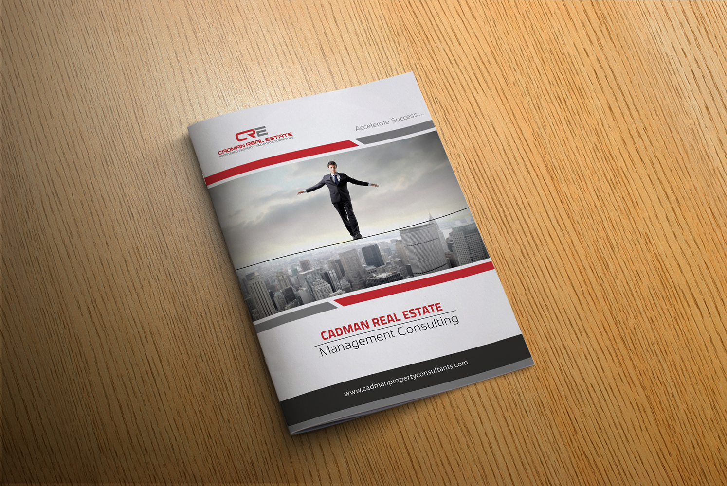 Brochure Design by iTech Graphics for Cadman Real Estate Management Consulting | Design #18902294