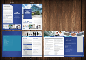 Brochure Design by meet007 for Cadman Real Estate Management Consulting | Design: #18911785