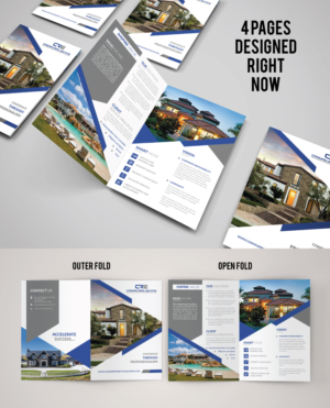 Brochure Design by ilovedesign1 for Cadman Real Estate Management Consulting | Design #18885829