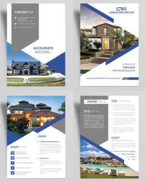 Brochure Design by ilovedesign1 for Cadman Real Estate Management Consulting | Design: #18885830