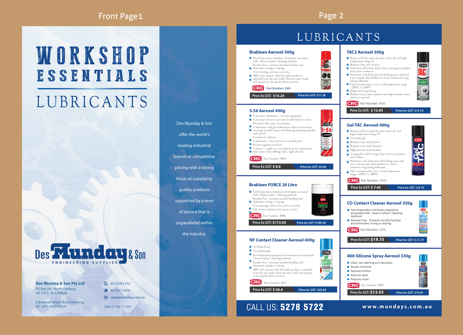 Graphic Design by meet007 for Des Munday & Son Pty Ltd | Design #18887914