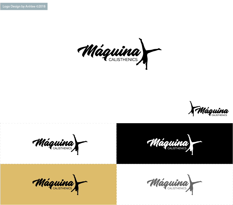 Logo Design by Anhlee for Máquina Calisthenics | Design #18898612