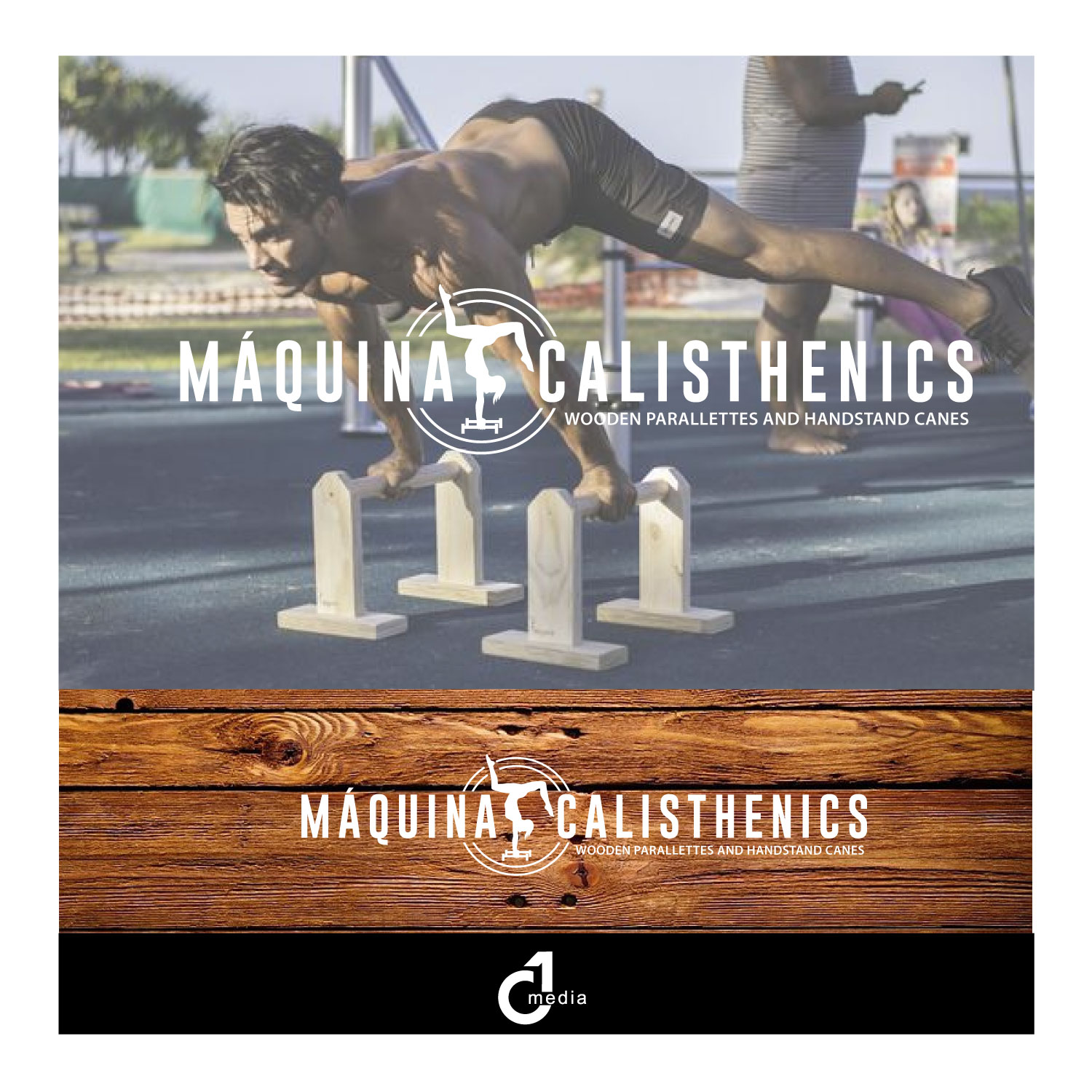 Logo Design by C1 Media for Máquina Calisthenics | Design #18872000