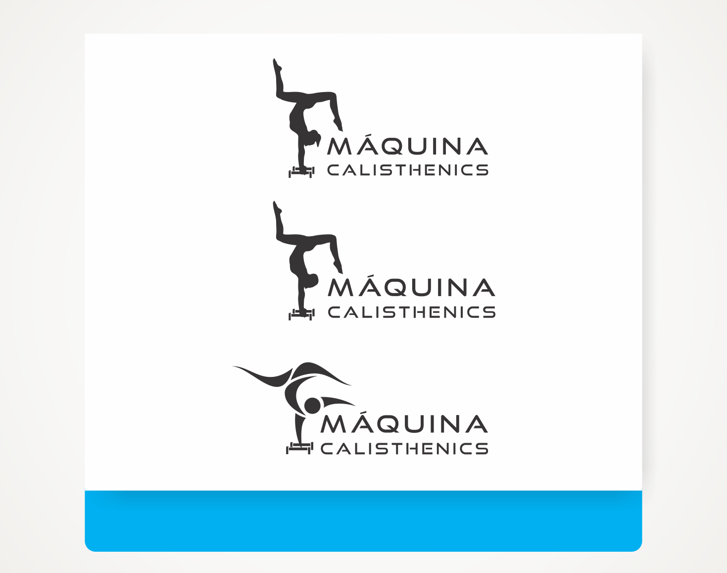 Logo Design by Savana for Máquina Calisthenics | Design #18894498