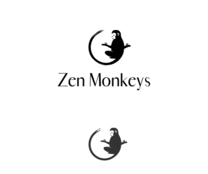 Zen Monkeys | Logo Design by VGB