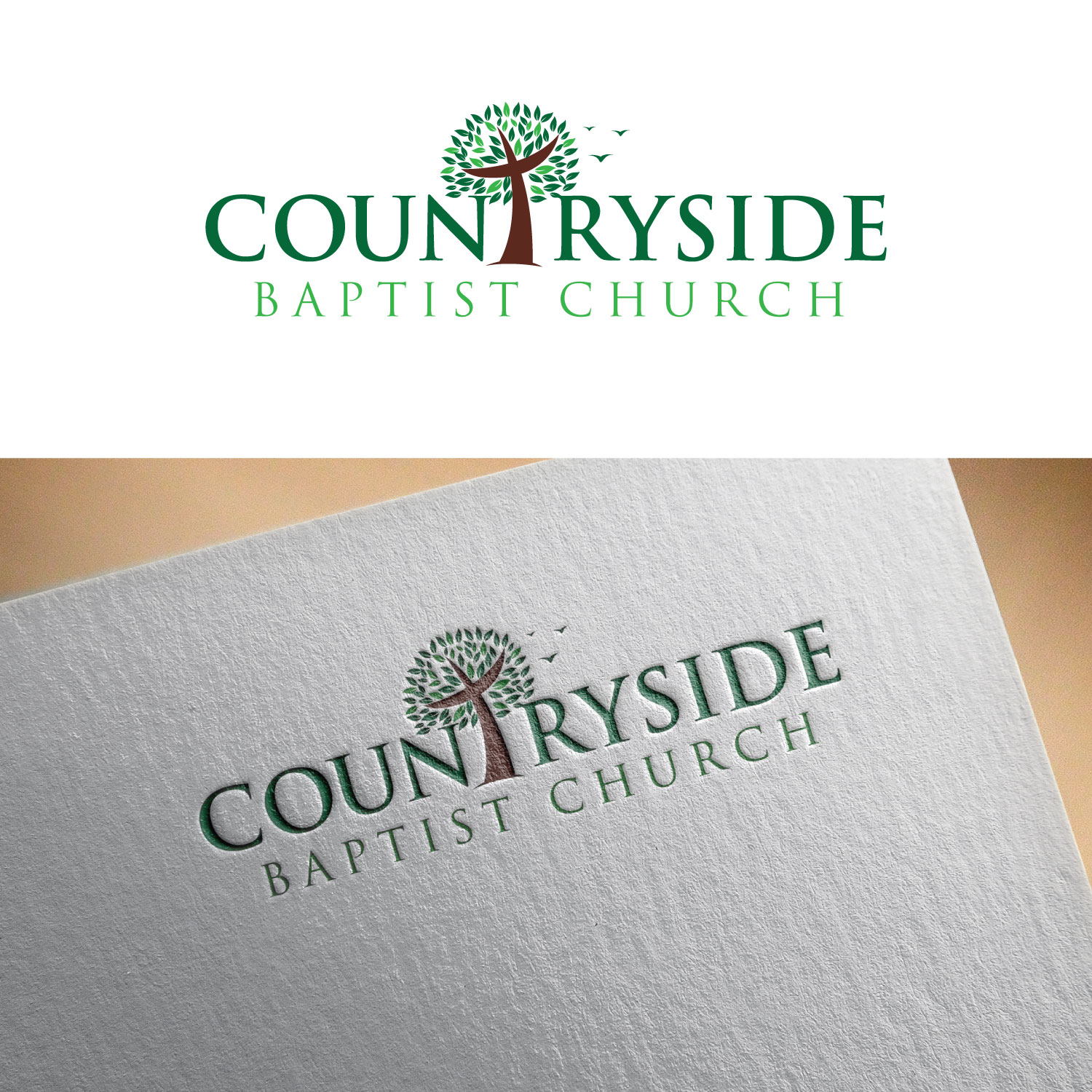 Logo Design by concepts for Countryside Baptist Church | Design #18906006