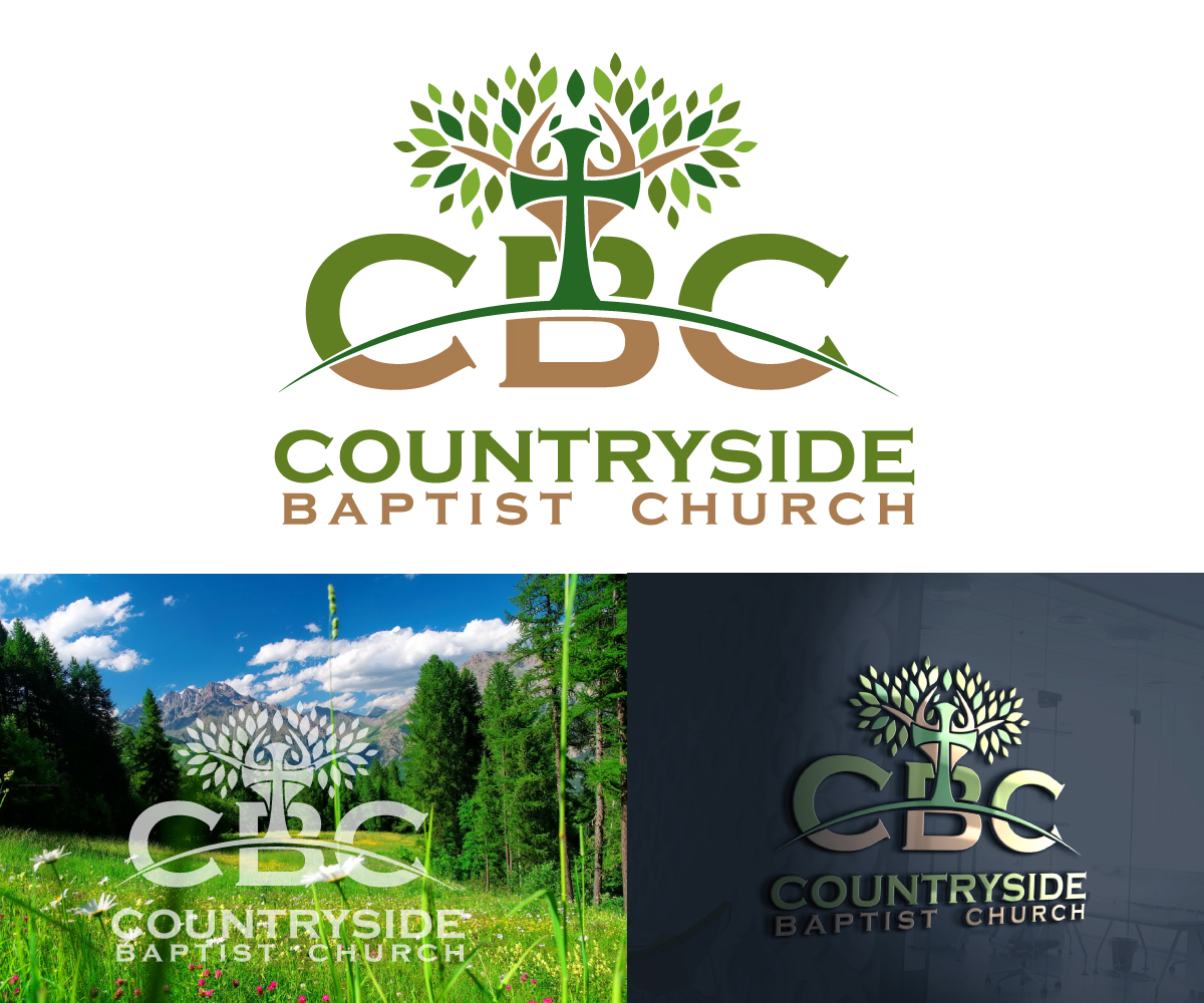 Logo-Design von edzelnegapatan für Countryside Baptist Church | Design #18870402