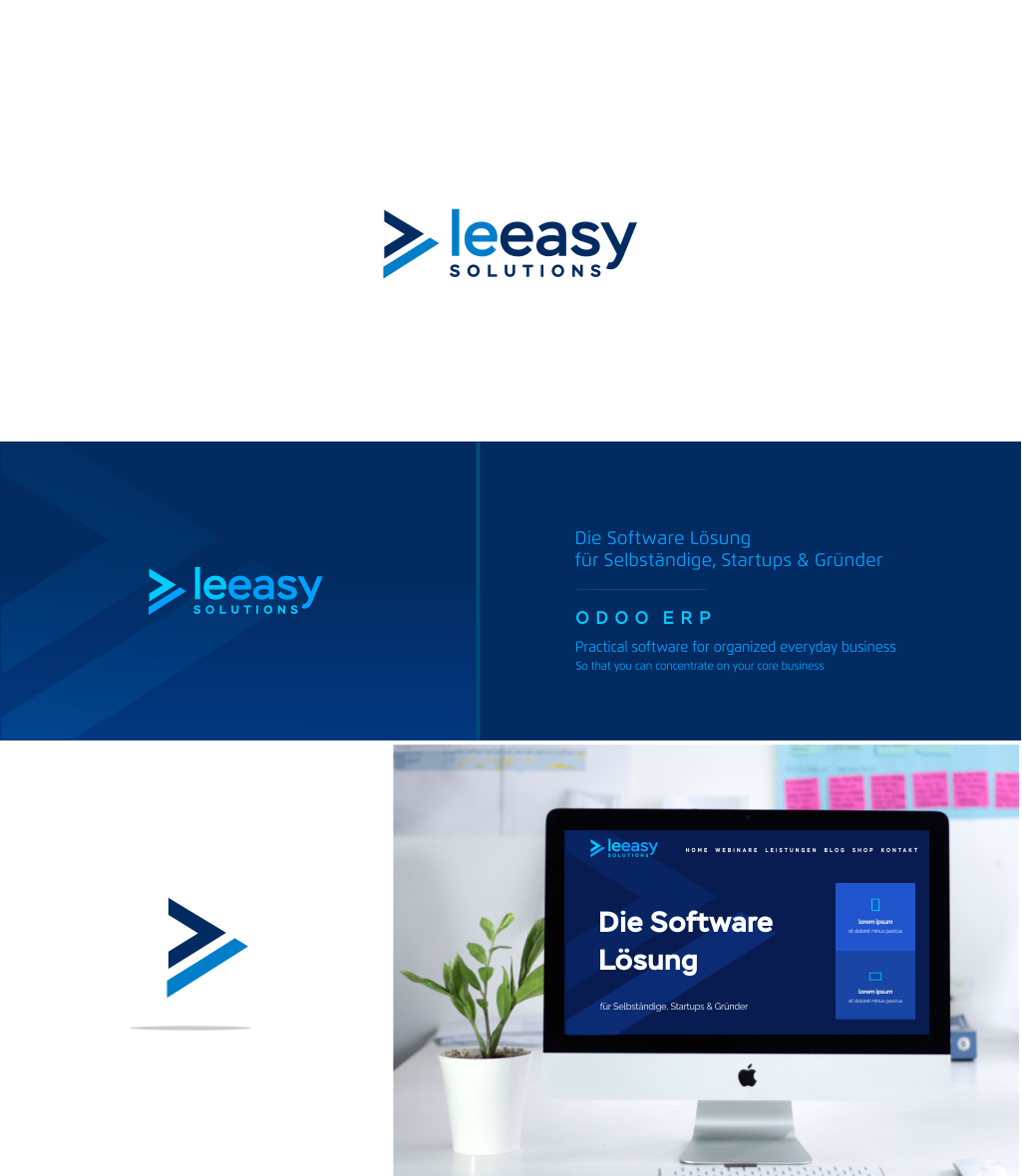 Logo Design by Natasa_Radulovic for LeEasy Solutions UG (haftungsbeschränkt) | Design #18875235