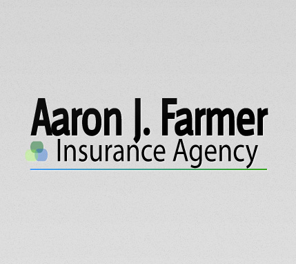 Logo Design by Vovchak LLC for Aaron J. Farmer Insurance Agency, Inc. | Design #50771