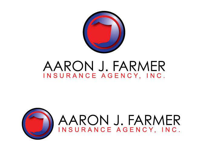 Diseño de Logo por ThinkAvant para Aaron J. Farmer Insurance Agency, Inc. | Diseño #50700