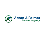 Logo Design by Stephanie Soon for Aaron J. Farmer Insurance Agency, Inc. | Design #51857